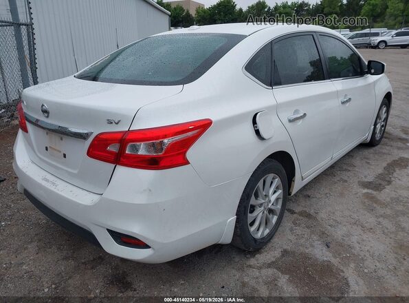 3N1AB7AP7JY268959 2018 NISSAN SENTRA White უკანა მარჯვენა