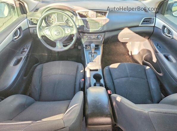 3N1AB7AP7JY337617 2018 NISSAN SENTRA White Вид панелі приладів