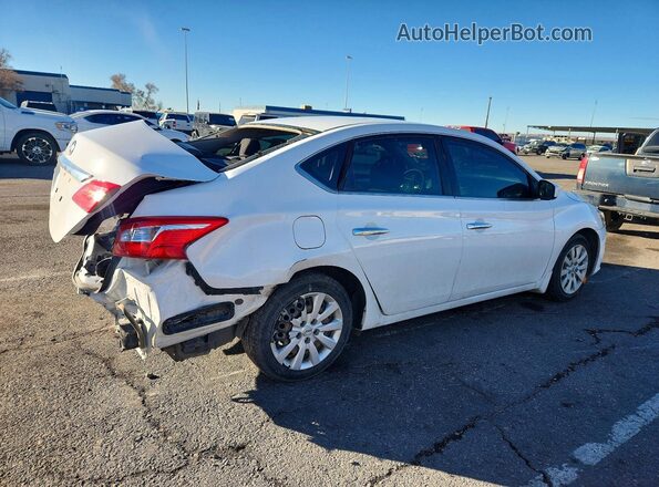 3N1AB7AP7JY337617 2018 NISSAN SENTRA White Задня права чверть