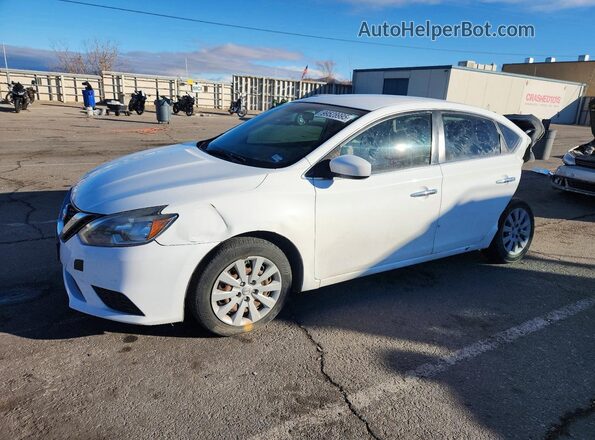3N1AB7AP7JY337617 2018 NISSAN SENTRA White Передня ліва чверть