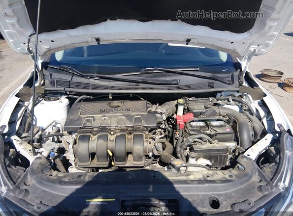 3N1AB7AP7KY219780 2019 NISSAN SENTRA White Widok z tyłu