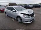 2019 Nissan Sentra Sv Gray vin: 3N1AB7AP7KY281504