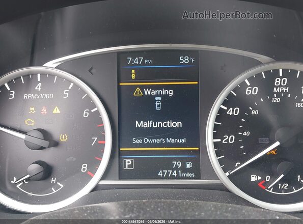 3N1AB7AP7KY300133 2019 NISSAN SENTRA Красный Вид задних сидений