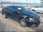 2019 Nissan Sentra S Black vin: 3N1AB7AP7KY332757