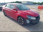 2019 Nissan Sentra Sr Red vin: 3N1AB7AP7KY332791