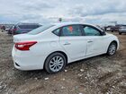 2019 Nissan Sentra Sv Белый vin: 3N1AB7AP7KY370084