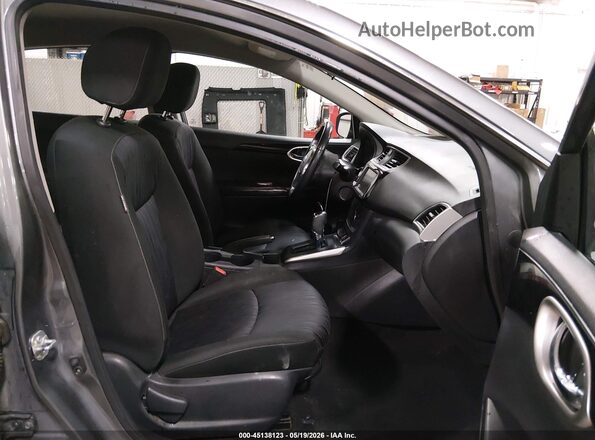 3N1AB7AP7KY370781 2019 NISSAN SENTRA Gray Vista interior delantera