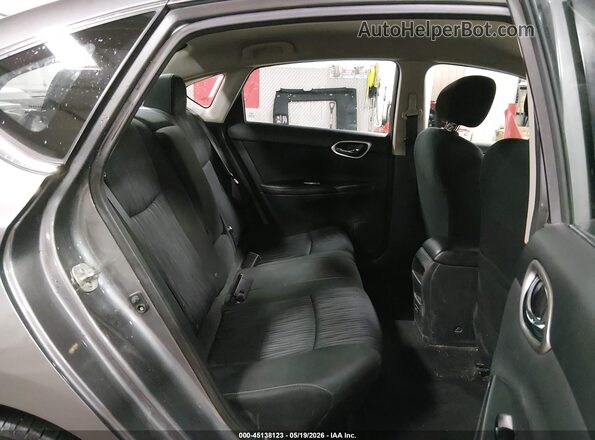 3N1AB7AP7KY370781 2019 NISSAN SENTRA Gray Vista de la etiqueta del VIN