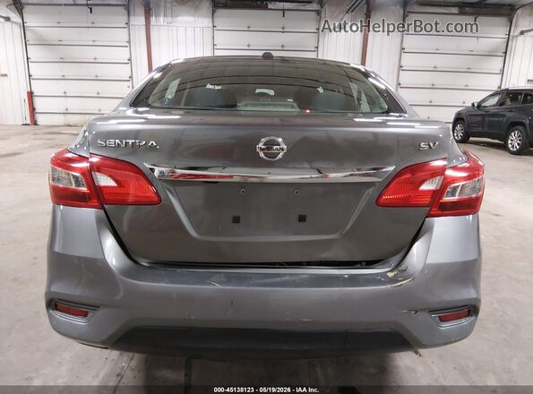 3N1AB7AP7KY370781 2019 NISSAN SENTRA Gray Vista frontal