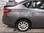 2019 Nissan Sentra Sv Gray vin: 3N1AB7AP7KY370781