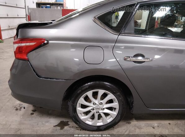 3N1AB7AP7KY370781 2019 NISSAN SENTRA Gray 