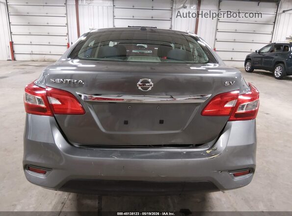 3N1AB7AP7KY370781 2019 NISSAN SENTRA Gray 