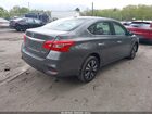 2019 Nissan Sentra Sv Серый vin: 3N1AB7AP7KY380985