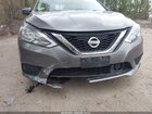 2019 Nissan Sentra Sv Серый vin: 3N1AB7AP7KY380985