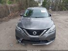 2019 Nissan Sentra Sv Серый vin: 3N1AB7AP7KY380985