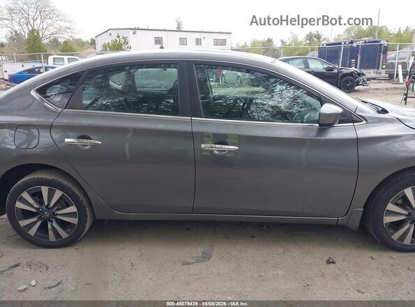 3N1AB7AP7KY380985 2019 NISSAN SENTRA Серый Вид задней части салона