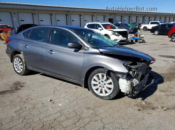 3N1AB7AP7KY385815 2019 NISSAN SENTRA Charcoal წინა მარჯვენა