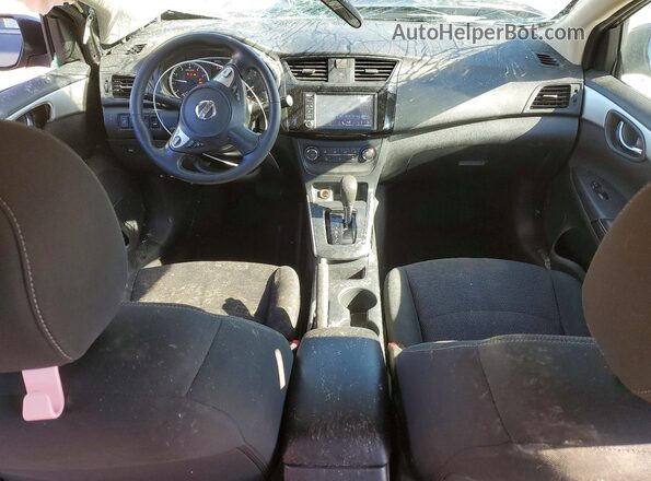 3N1AB7AP7KY385815 2019 NISSAN SENTRA Charcoal წინა პანელის ხედი