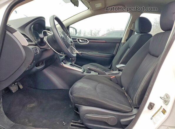 3N1AB7AP7KY426511 2019 NISSAN SENTRA White Սալոնի դիմացի տեսք