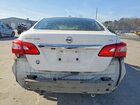 2019 Nissan Sentra Sv White vin: 3N1AB7AP7KY455362