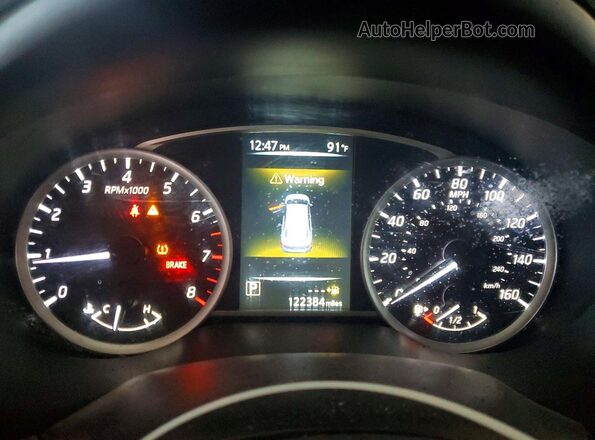 3N1AB7AP8GL651539 2016 NISSAN SENTRA Silver ხელსაწყოთა პანელის ხედი