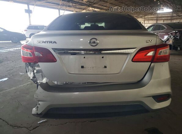 3N1AB7AP8GL651539 2016 NISSAN SENTRA Silver უკანა ხედი