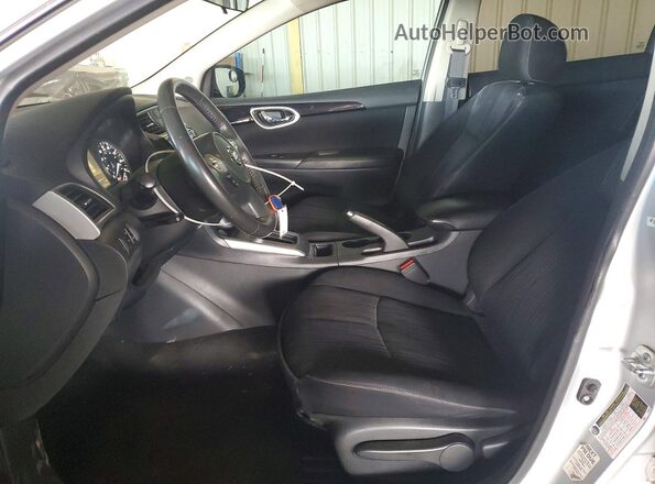 3N1AB7AP8GL651539 2016 NISSAN SENTRA Silver წინა სალონის ხედი