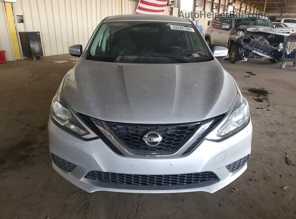 3N1AB7AP8GL651539 2016 NISSAN SENTRA Silver წინა ხედი