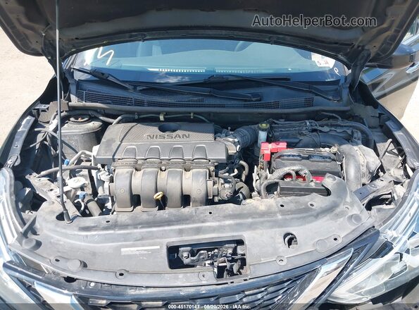 3N1AB7AP8GL663433 2016 NISSAN SENTRA Черный Вид сзади