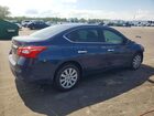 2016 Nissan Sentra S Синий vin: 3N1AB7AP8GY237129