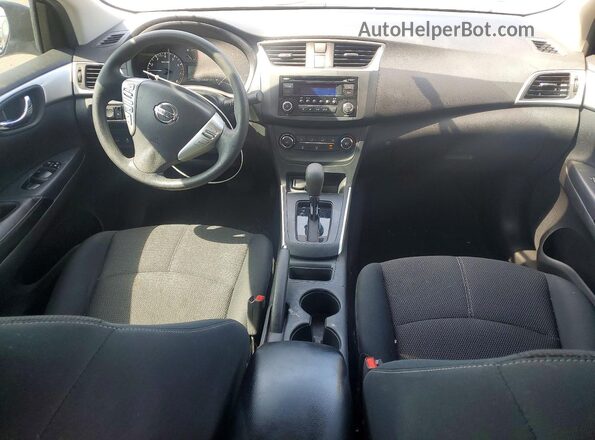 3N1AB7AP8GY237129 2016 NISSAN SENTRA Синий Вид панели приборов