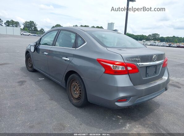 3N1AB7AP8GY247613 2016 NISSAN SENTRA Серый Задняя левая четверть