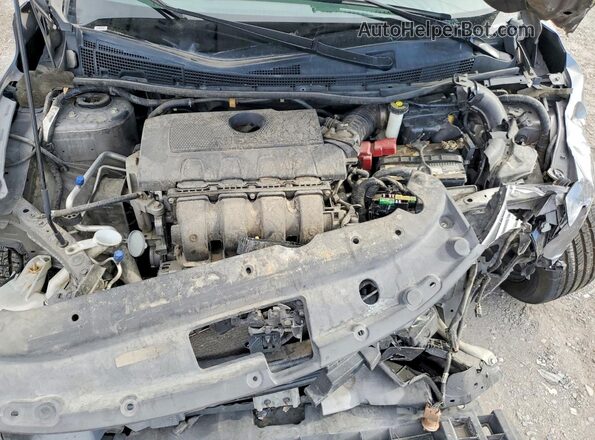3N1AB7AP8GY264041 2016 NISSAN SENTRA Серый Вид задней части салона