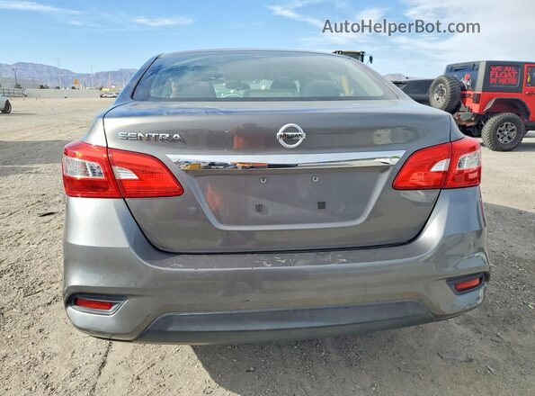 3N1AB7AP8GY264041 2016 NISSAN SENTRA Серый Вид сзади