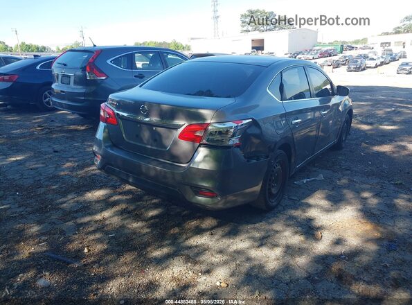 3N1AB7AP8GY268879 2016 NISSAN SENTRA Серебряный Задняя правая четверть
