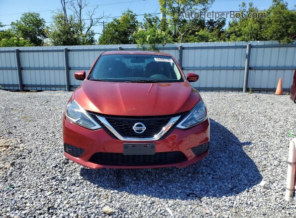 3N1AB7AP8GY285651 2016 NISSAN SENTRA Burgundy Вид спереду