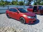 2016 Nissan Sentra Sv Burgundy vin: 3N1AB7AP8GY285651