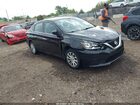 2016 Nissan Sentra S Black vin: 3N1AB7AP8GY331768