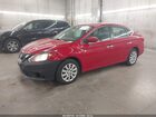 2017 Nissan Sentra Sv Red vin: 3N1AB7AP8HL699561