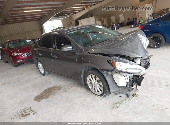 3N1AB7AP8HY211762 2017 NISSAN SENTRA Серый Передняя правая четверть