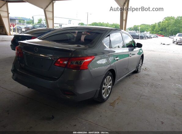 3N1AB7AP8HY211762 2017 NISSAN SENTRA Серый Задняя правая четверть