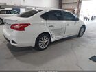 2017 Nissan Sentra S Белый vin: 3N1AB7AP8HY282525