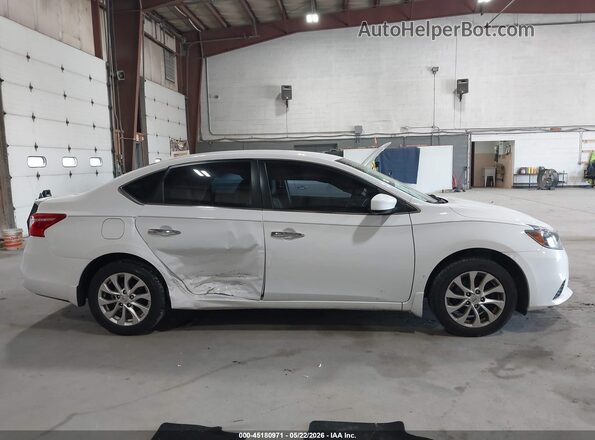 3N1AB7AP8HY282525 2017 NISSAN SENTRA Белый Панорамный вид салона 360°