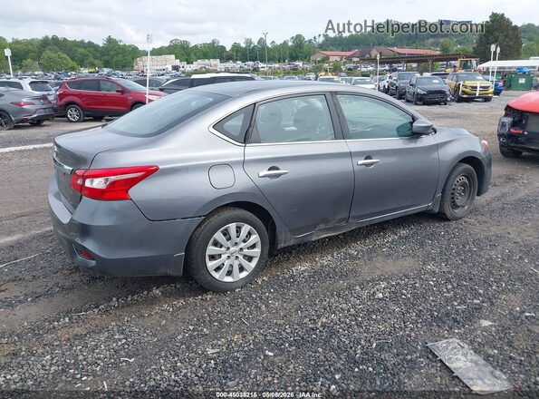 3N1AB7AP8HY373116 2017 NISSAN SENTRA Gray Tył prawy