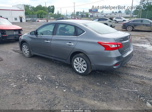 3N1AB7AP8HY373116 2017 NISSAN SENTRA Gray Tył lewy