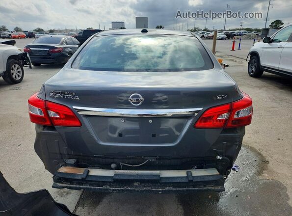 3N1AB7AP8JL638135 2018 NISSAN SENTRA Серый Вид сзади