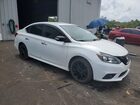 2018 Nissan Sentra Sr Белый vin: 3N1AB7AP8JY253161