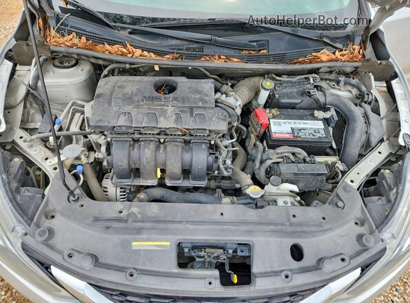 3N1AB7AP8KY283830 2019 NISSAN SENTRA Silver Սալոնի հետևի տեսք