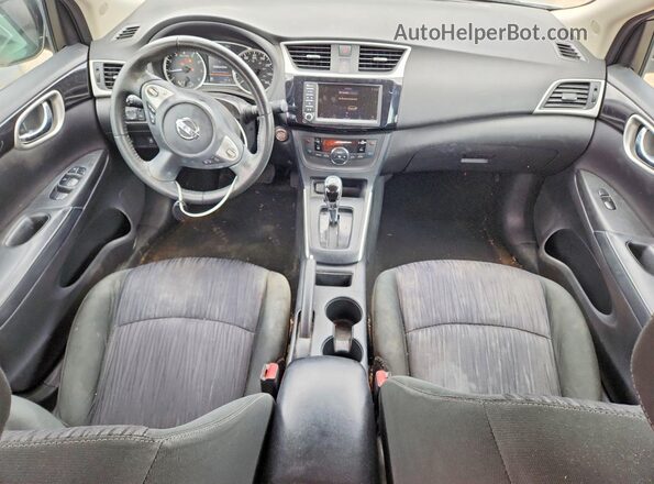 3N1AB7AP8KY283830 2019 NISSAN SENTRA Silver Առջևի վահանակի տեսք