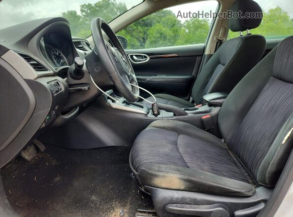 3N1AB7AP8KY283830 2019 NISSAN SENTRA Silver Սալոնի դիմացի տեսք